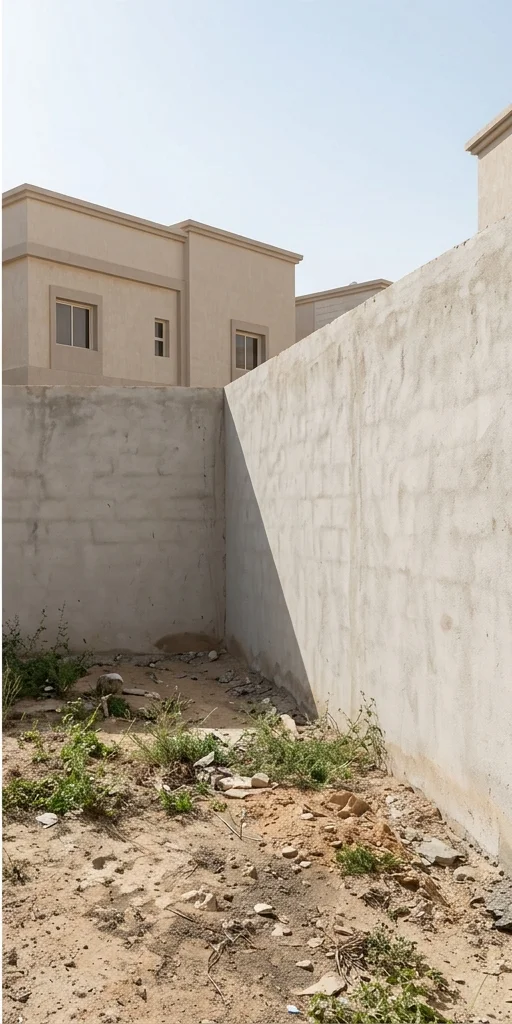تطوير جلسة خارجية داخل الحديقة - قبل